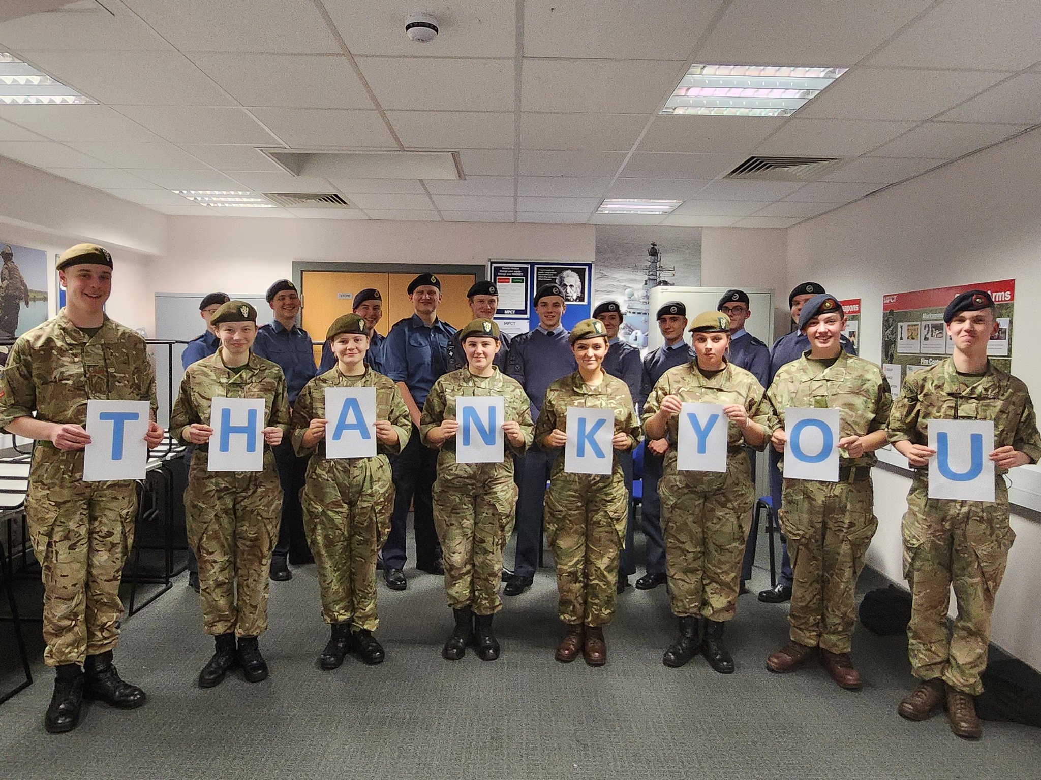 Success for first tri-service ILM L2 Young Leaders Award course